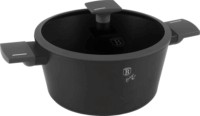 Berlinger Haus BH/8131 Antracit Collection Lábas Fedővel 24cm - Fekete