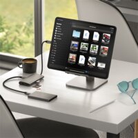 Satechi ST-P8KEM Type-C Dokkoló - Szürke