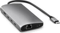 Satechi ST-P8KEM Type-C Dokkoló - Szürke