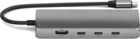 Satechi ST-P8KEM Type-C Dokkoló - Szürke