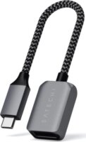 Satechi ST-UCATCM USB Type-C Apa - USB Type-A Anya Adapter Kábel - Szürke (20cm)