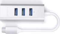 Satechi ST-TC2N1USB31AS Aluminium Type-C Dokkoló - Ezüst