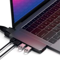 Satechi ST-TCPHEM Aluminium PRO Type-C Dokkoló - Szürke