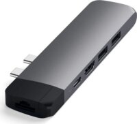 Satechi ST-TCPHEM Aluminium PRO Type-C Dokkoló - Szürke