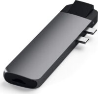 Satechi ST-TCPHEM Aluminium PRO Type-C Dokkoló - Szürke