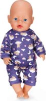 ZAPF Creation BABY born - Teddy Sötétben világító pizsama baba kiegészítő