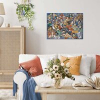 Ravensburger 12000565 - DC Comics Challenge Justice League Puzzle 1000 darabos