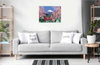 Ravensburger CreArt ART Collection - Japán cseresznyevirág festmény készlet 40x30cm