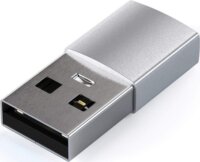 Satechi ST-TAUCS USB-A Apa - USB-C Anya Adapter - Ezüst