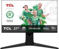 Tcl 27" 27R83U 16:9 4K LCD LED Monitor - Fekete