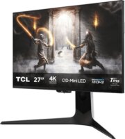 Tcl 27" 27R83U 16:9 4K LCD LED Monitor - Fekete
