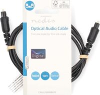 Nedis CAGL25000BK10 Toslink apa - Toslink apa Kábel (1m)