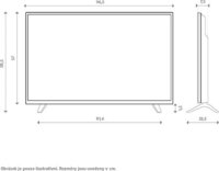 Hyundai 40" FLM 40TS349 FHD Smart LED TV
