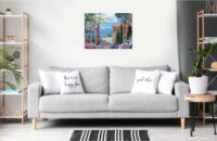 Ravensburger CreArt ART Collection - Mediterrán táj festmény készlet 40x30cm