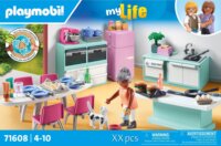 Playmobil 71608 my Life - Konyha étkezővel és macskával
