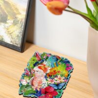 Ravensburger Wodden Egzotikus madarak Fa puzzle 300 darabos