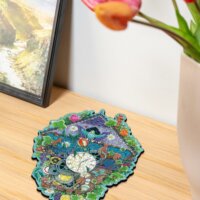 Ravensburger Wooden Színes Antik óra Fa puzzle 300 darabos