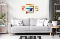 Ravensburger CreArt ART Collection - Tengerparton festmény 3 darabos készlet 24x30cm