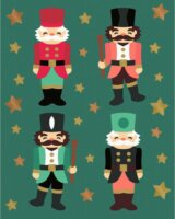 Ravensburger CreArt ART Collection - Karácsonyi Diótörő festmény készlet 24x30cm