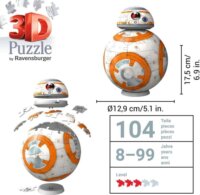Ravensburger 11578 - Star Wars BB-8 3D Puzzleball 99 darabos