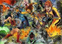 Ravensburger 12000747 - DC Collector's Edition Wonder Woman puzzle 1000 darabos