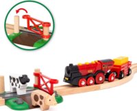 BRIO World Rote Lola Fa Elektromos Vonatpálya készlet