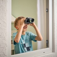 VTech Interaktív Digitális Gyerek Video Távcső 2,4" LCD kijelzővel (német nyelvű)