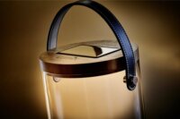 Krinner Lumix Deco Glass Basic Napelemes Asztali LED lámpa