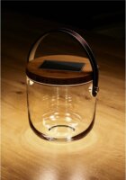 Krinner Lumix Deco Glass Basic Napelemes Asztali LED lámpa