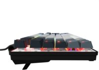 Lorgar Azar 514 RGB Mechanikus Vezetékes Gamer Billentyűzet - Angol (EN) - Fehér