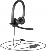 Logitech H570e USB Headset Fekete
