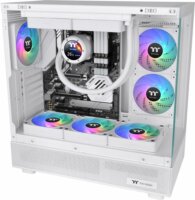 Thermaltake CT140 EX Reverse ARGB Sync PC Rendszerhűtő ventilátor 3db - Fehér