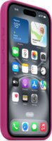 Apple Silikon Case MagSafe iPhone 16 eredeti Szilikon Telefon tok - Pink