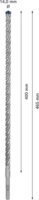 Bosch Ø 14 x 400/465mm Expert SDS Plus-7X Beton fúrószár