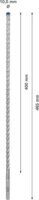 Bosch Ø 10 x 400/465mm Expert SDS Plus-7X Beton fúrószár
