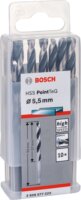 Bosch Ø 5,5 x 57/93mm HSS PointTeQ Hengeres Fémfúró 10db