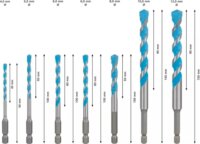 Bosch Ø 4 - 12 mm HEX-9 Hatszögletes Univerzális fúrószár készlet (7db/csomag)