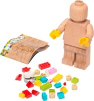 Room Copenhagen LEGO Wooden Gyerekszoba Fa LEGO figura Dekoráció 27cm