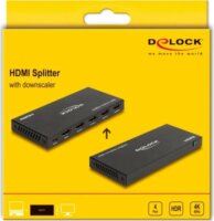 DeLOCK 18652 HDMI Splitter 1 x HDMI in 4 x HDMI out 4K 60 Hz