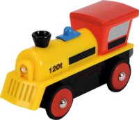 Eichhorn Elemes vonat beépített világítással Fa vonatpályához