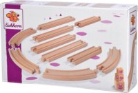 Eichhorn Vonatpálya 10 darabos kiegészító Fa vasút elemek