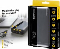 Intenso HE25000 Powerbank 25000mAh 140W (3A / 5V) - Fekete