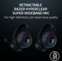 Razer Kraken V4 Wireless Bluetooth THX 7.1 Surround RGB Gaming Headset - Fekete