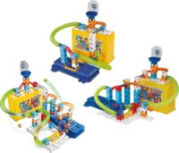 VTech M400 Build & Store Box - Kreatív Golyópálya Katapult készlet