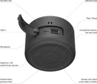 LAMAX Sphere2 Bluetooth hangszóró - Fekete