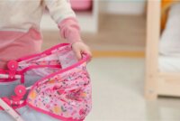 ZAPF Creation BABY born Deluxe Játék babakocsi - Pink