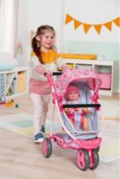 ZAPF Creation BABY born Deluxe Játék babakocsi - Pink