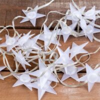 Delight Smart Kültéri / Beltéri 25 db RGBIC LED Csillag Alakú Okos Fényfüzér 5m - Színes