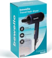 Bewello BW3040 Utazó Hajszárító 1300W - Sötétkék/Arany