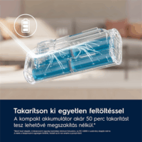 Electrolux Ultimate 700 EP71UB14DB 0,3L Portartályos Álló Porszívó - Kék